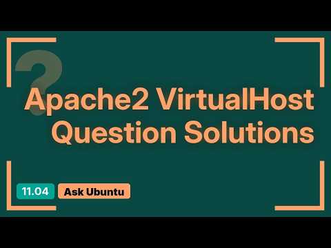 How to setup a Virtual host for local development? (2 Solutions!!)