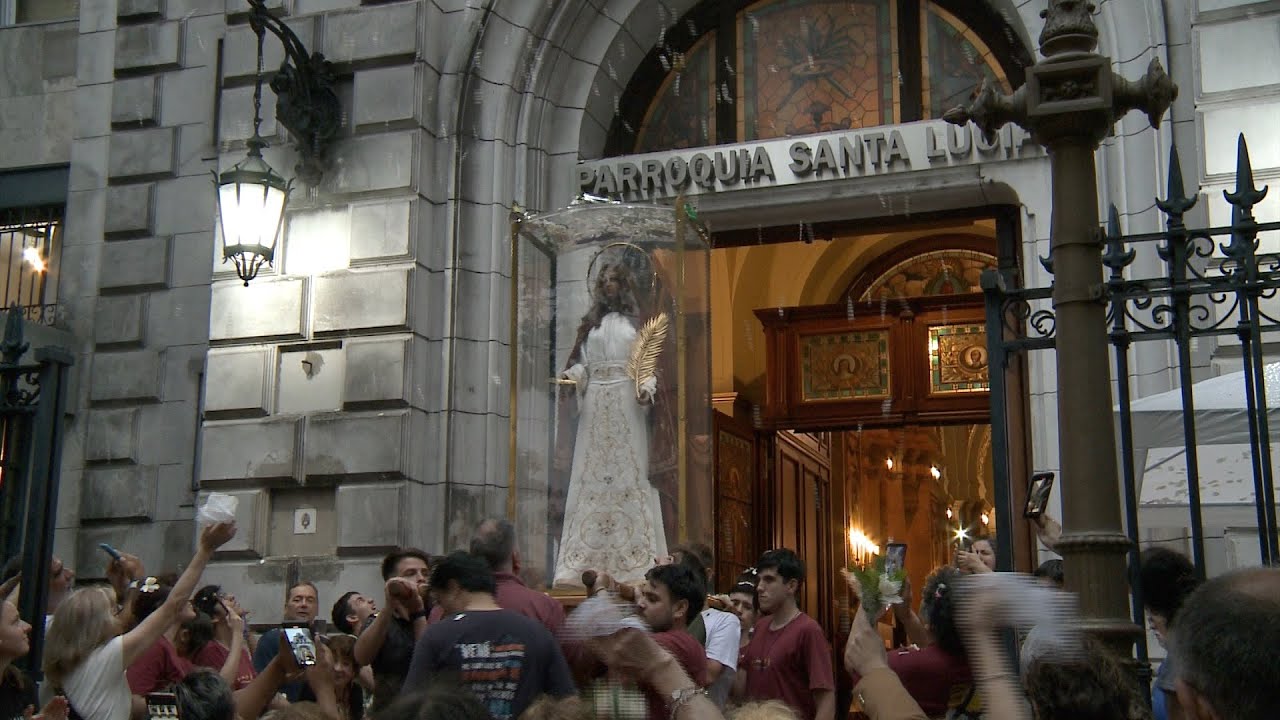 Fiesta patronal de Santa Lucia - YouTube