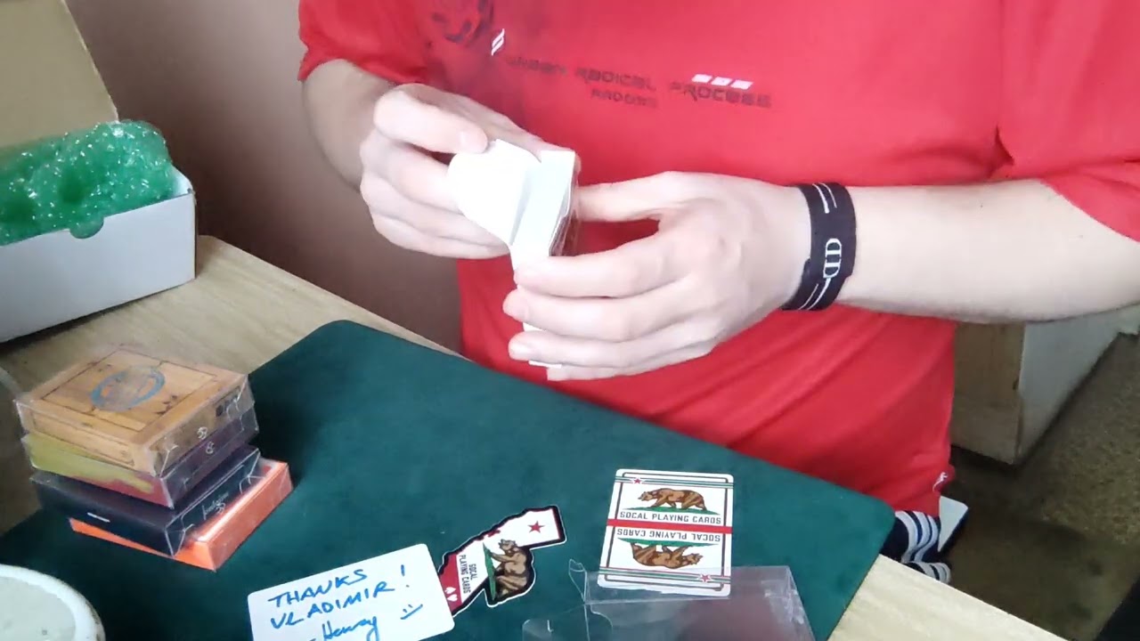 Review socal playing cards. Обзор колоды плюс что пришло из новенького.