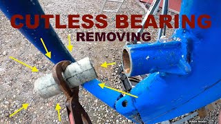 Cutless Bearing removal, Changing driveline Pt. 1
