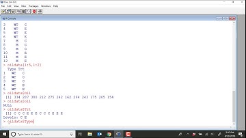 Working with Matrices in R