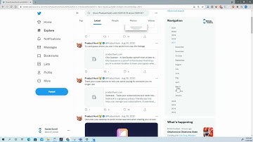 Social Scroll for Twitter (Chrome Extension) Demo