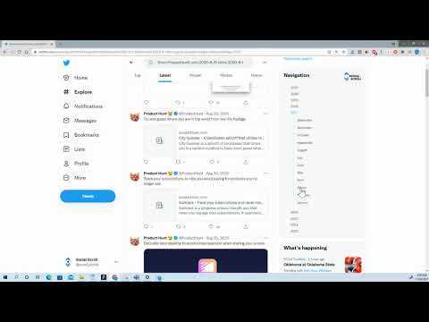 Social Scroll for Twitter (Chrome Extension) Demo