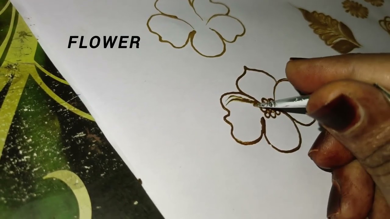 Four leaf wala design ✨🍀