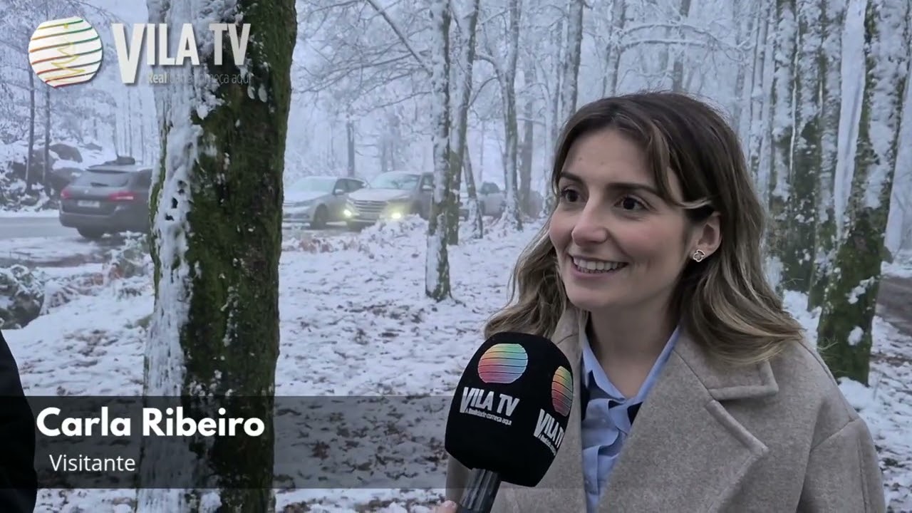 Neste Natal as serras pintaram-se de branco e as populações vieram de todo o Norte.