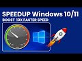 How to Speed Up Your Windows PC in Under 6 Minutes 2025 | Performance 10x Faster Speed