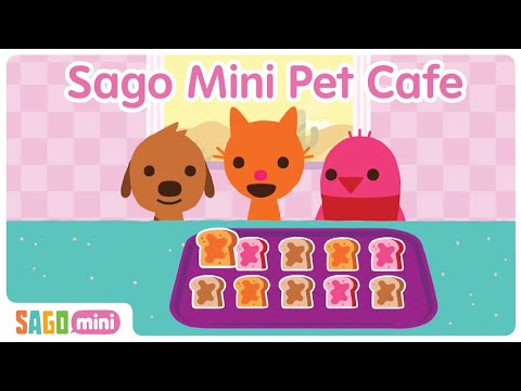 Sago Mini World - Play Along - Pet Cafe