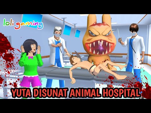 YUTA IS CIRCUMCISED BY MONSTER ANIMAL HOSPITAL MIO😱 | Sakura School Simulator