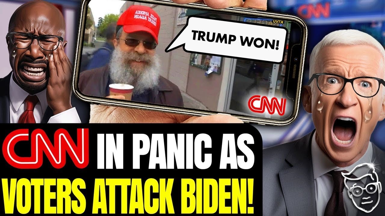 CNN Hosts Fight Back TEARS As 70% of Voters Say Biden Did NOT Win 2020 Election | Literally Shaking