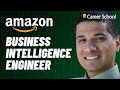 Interview with an Amazon Business Intelligence Engineer (Business Intelligence vs Data Science?)