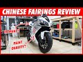 Review of Cheap Chinese Fairings on my Wrecked Yamaha R1