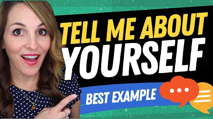 Tell Me About Yourself - A GOOD Answer To This Int...