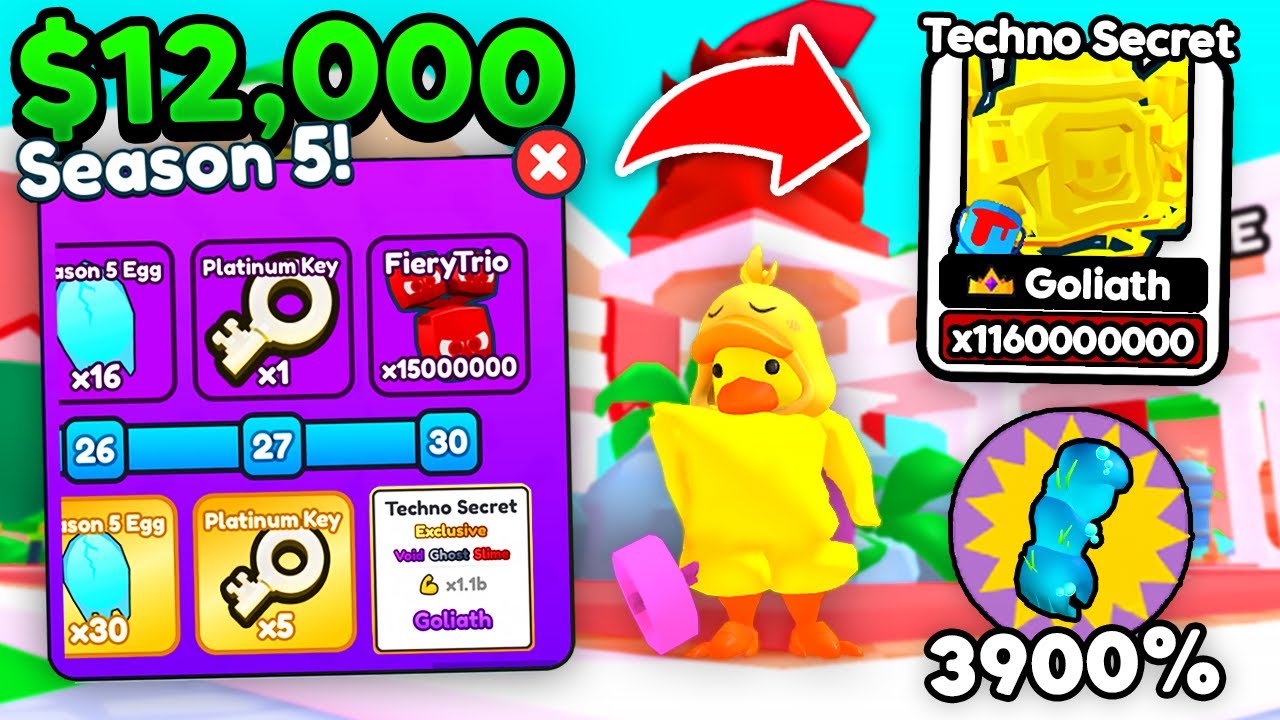 I Spent $12,000 On Season 5 Pass To Get NEW BEST Pet in Arm Wrestling Simulator!