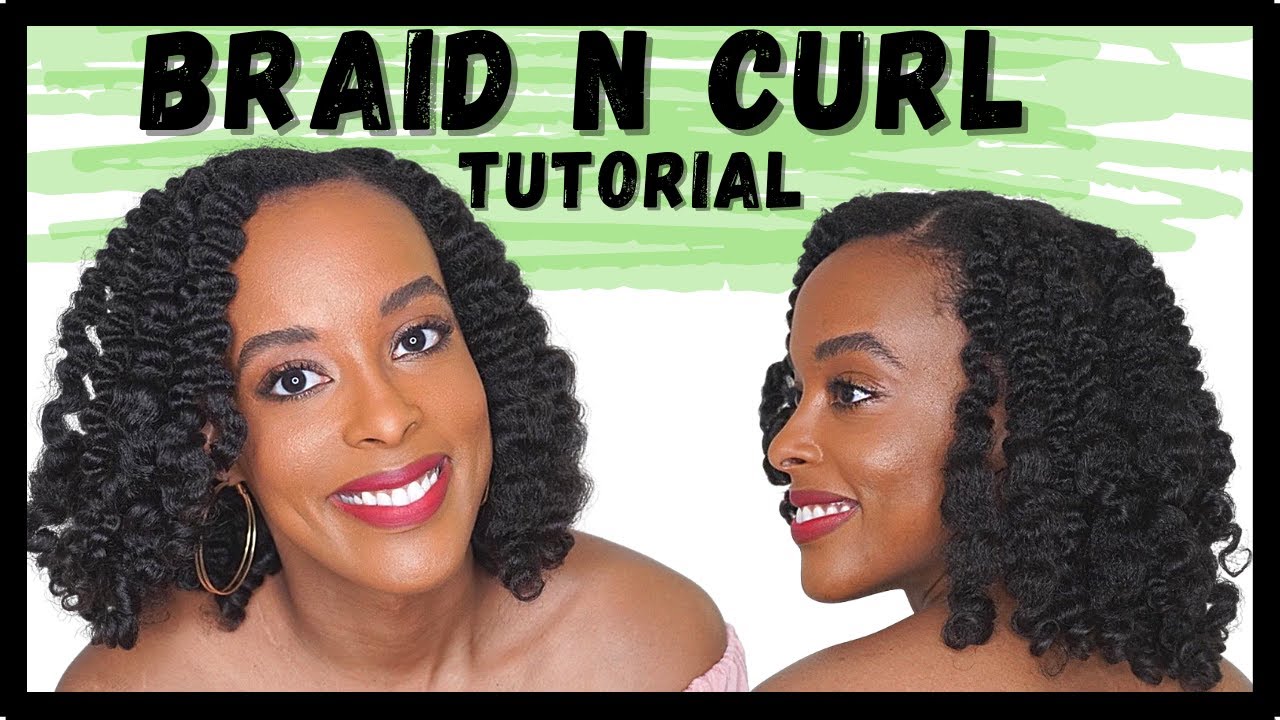 HOW TO BRAID AND CURL TUTORIAL: How to Braid Out Tutorial | Kia Rene ...