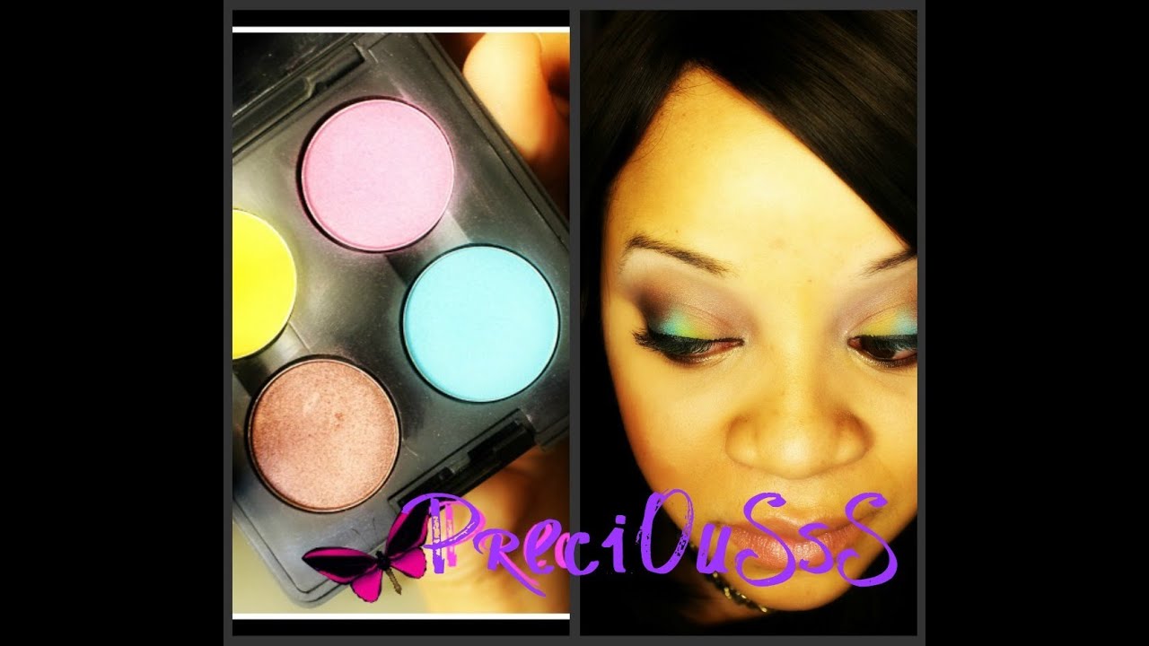 CutiePie Cosmetics High Society Palette  (Look #1)