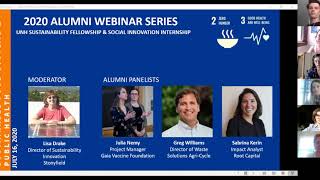 UNH Sustainability Alumni Webinar: Sustainable Food & Public Health