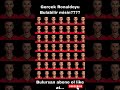 Gerçek Ronaldoyu Bulabilir misin ?? #ronaldo #messi #futbol