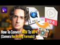 How to convert mov to camera recording formats