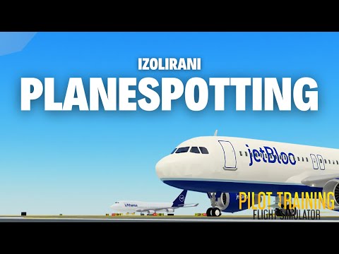 Planespotting at Izolirani ✈️ (Realistic)