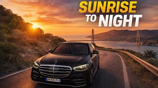 Mercedes-Benz W223 S-Class — Sunrise to Night (Cockpit, No Commentary) | ETS2