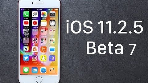 IOS 11.2.5 Beta 7 Released-GM Version (a.k.a) Gold Master Version