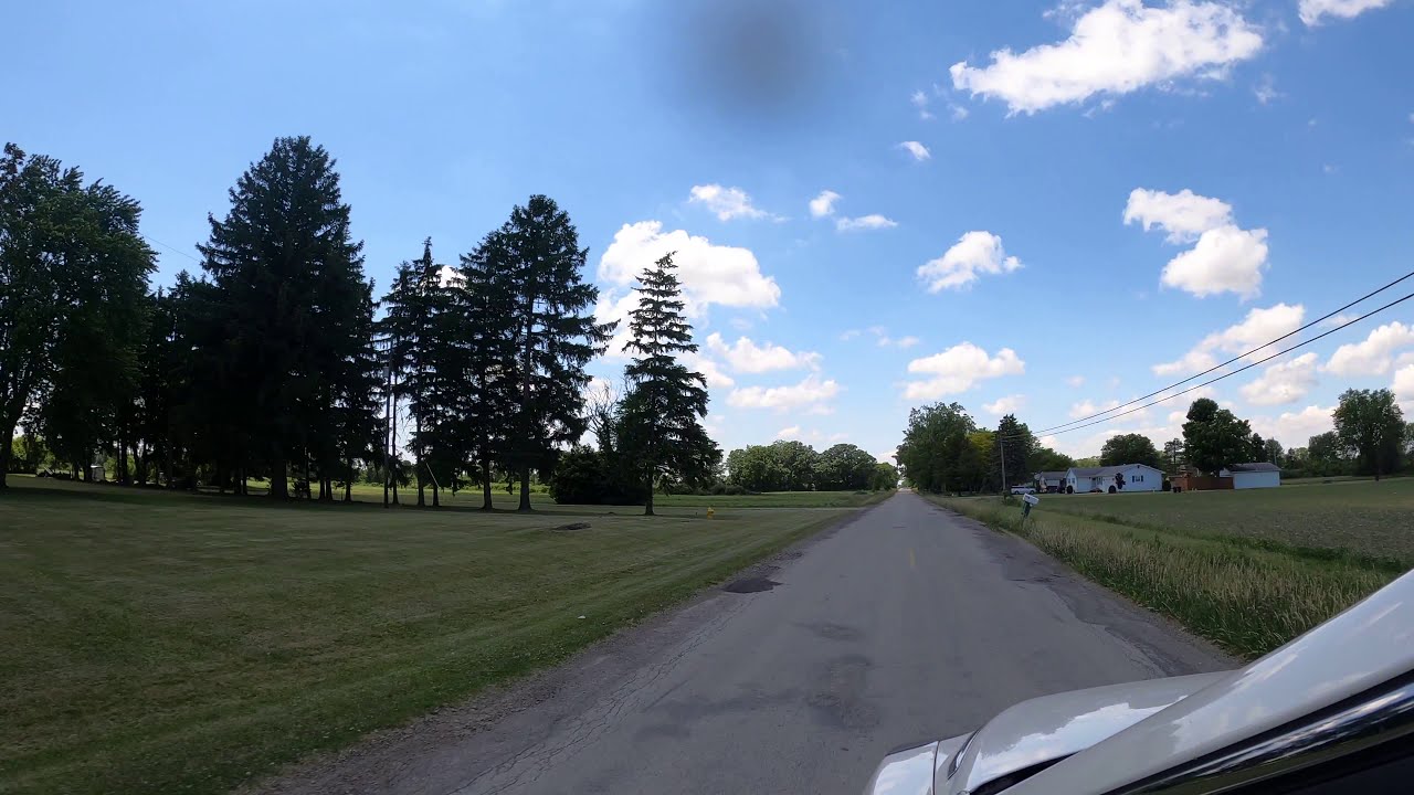 Maybee country side, Michigan [4k] - YouTube