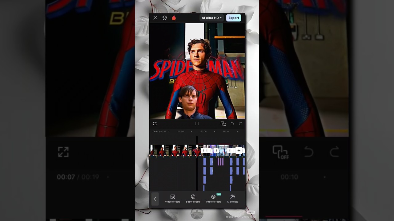 capcut spider man edit [no era amor-super slowed] Edit with GK