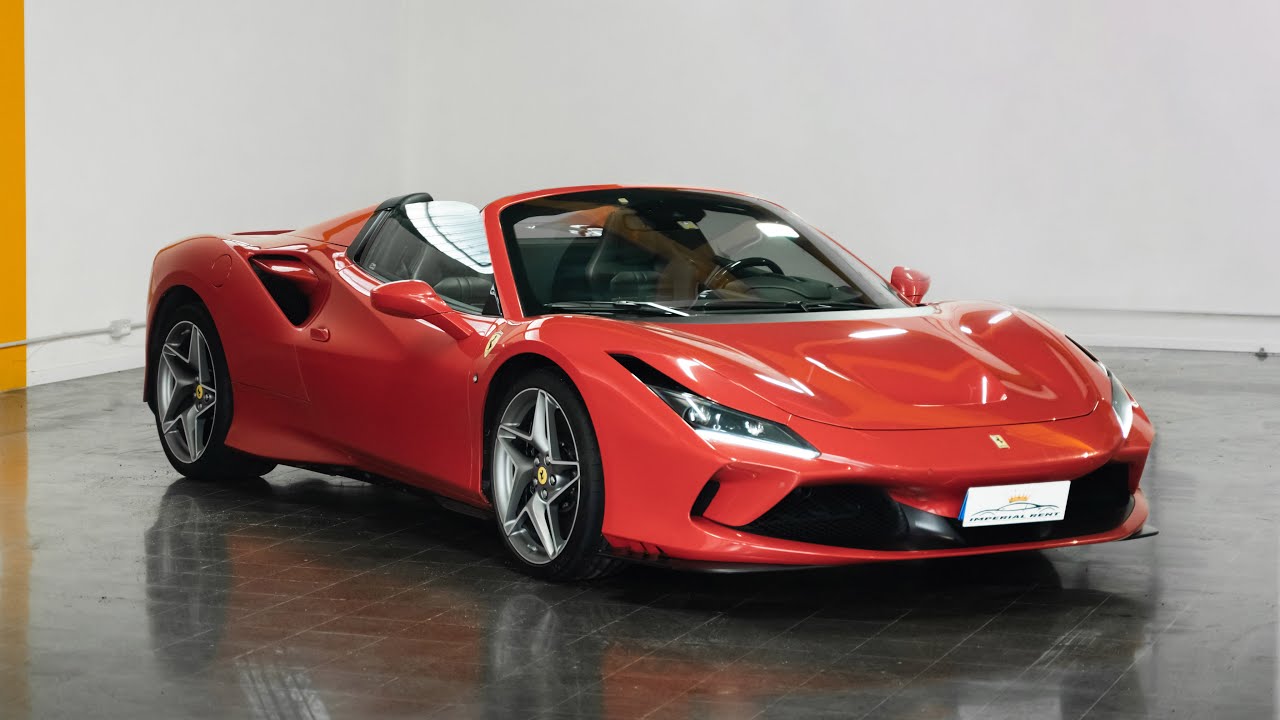 Red Ferrari F8 Tributo Spider | Cinematic video 4K