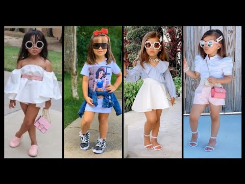 Stylish summer outfit ideas for baby girls/ Summer outfit ideas for kids  girls 