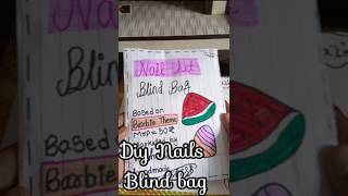 diy nail art blind bag opening/ 1million views