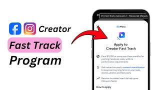 How To Apply for Facebook & Instagram Creator Fast Track Program (2026) | Step-by-Step Guide
