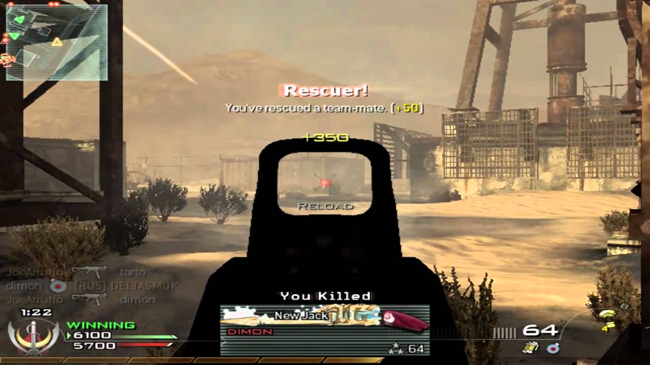 Modern Warfare 2 - La mia prima partita - YouTube