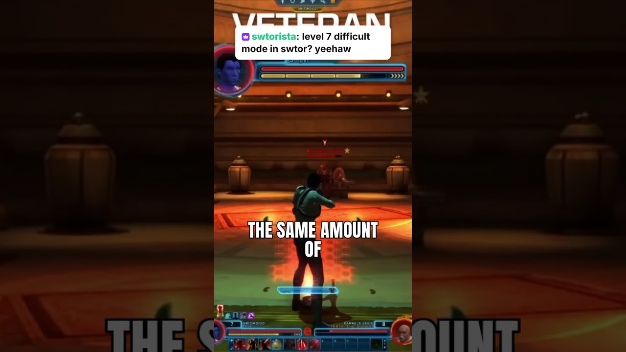 SWTOR Story vs Veteran Comparison
