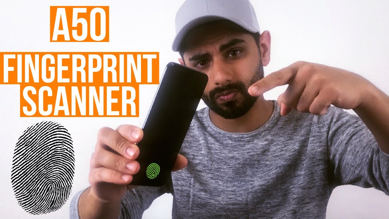 Samsung Galaxy A50 Fingerprint Scanner Review YouTube