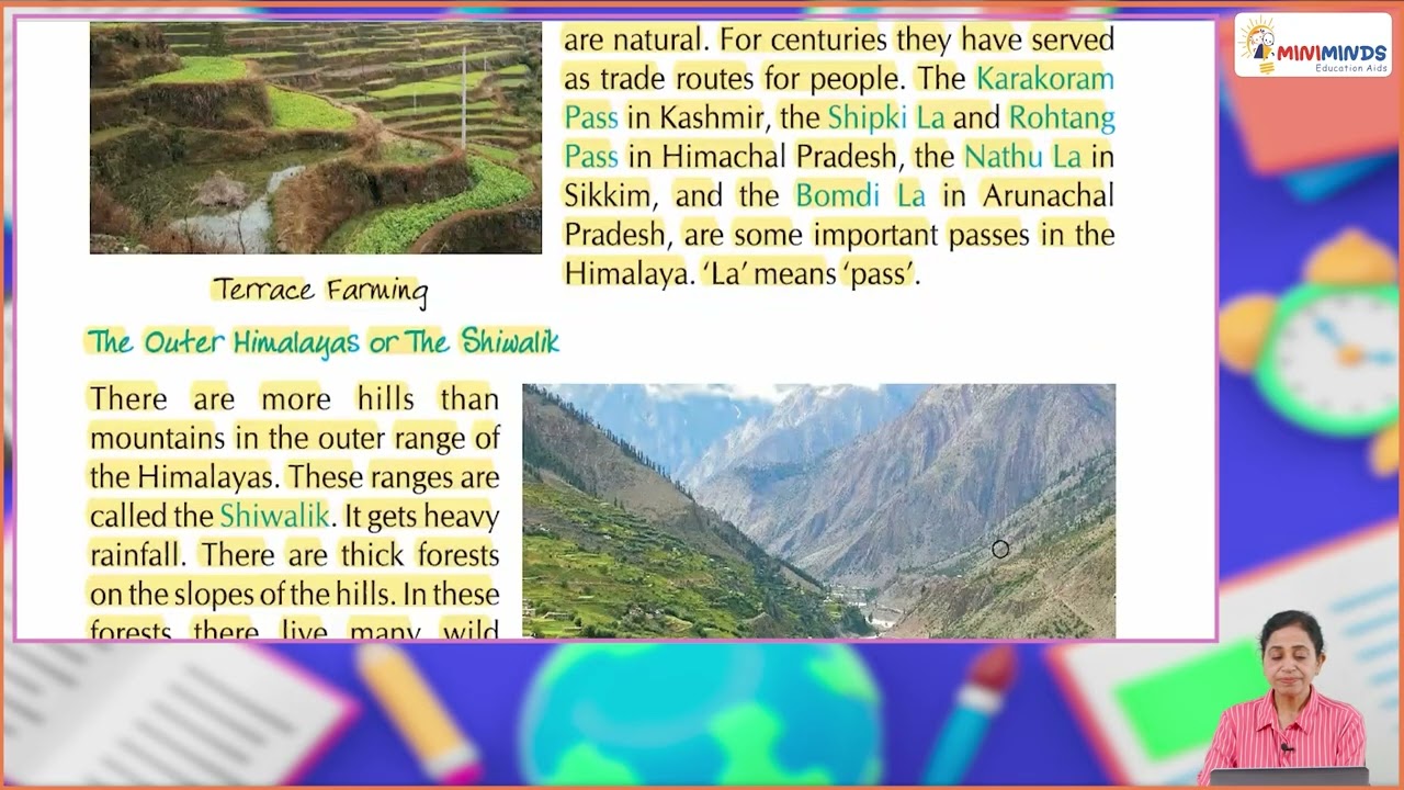 Ch 2 | Miniminds | About the world | Class 04 |  The Northern Mountains | For children