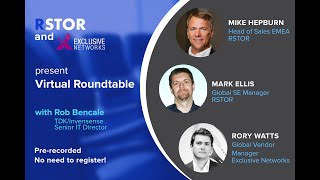 RSTOR Exclusive Networks Roundtable