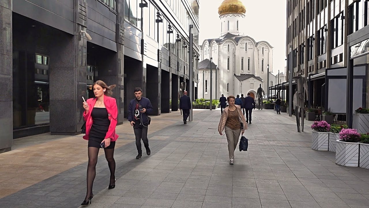 Москва. Белая площадь и 1-я Тверская-Ямская улица - YouTube