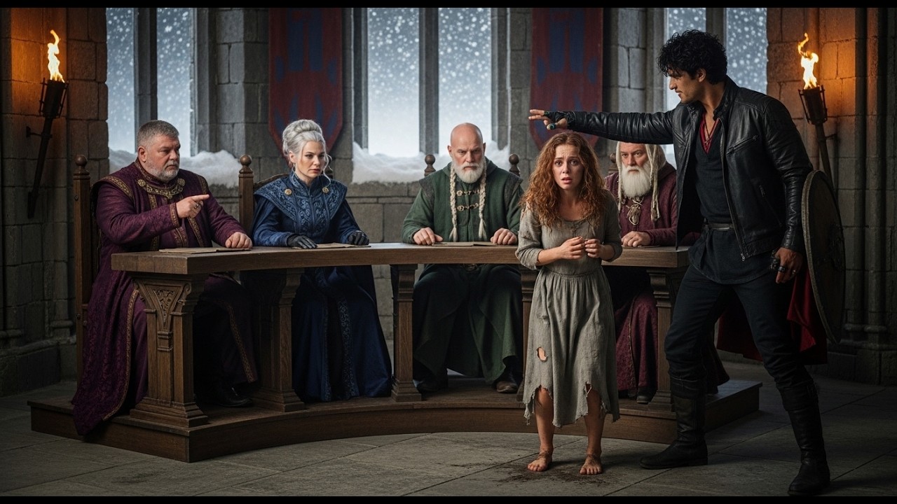 The Omega Trembled Before the Pack Council — The Alpha King Stood and Said 