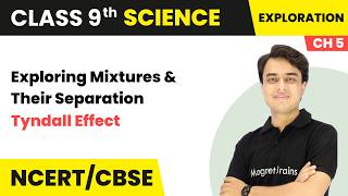 Tyndall Effect - Exploring Mixtures & Their Separation | Class 9th Science | Chapter 5 | CBSE 2025