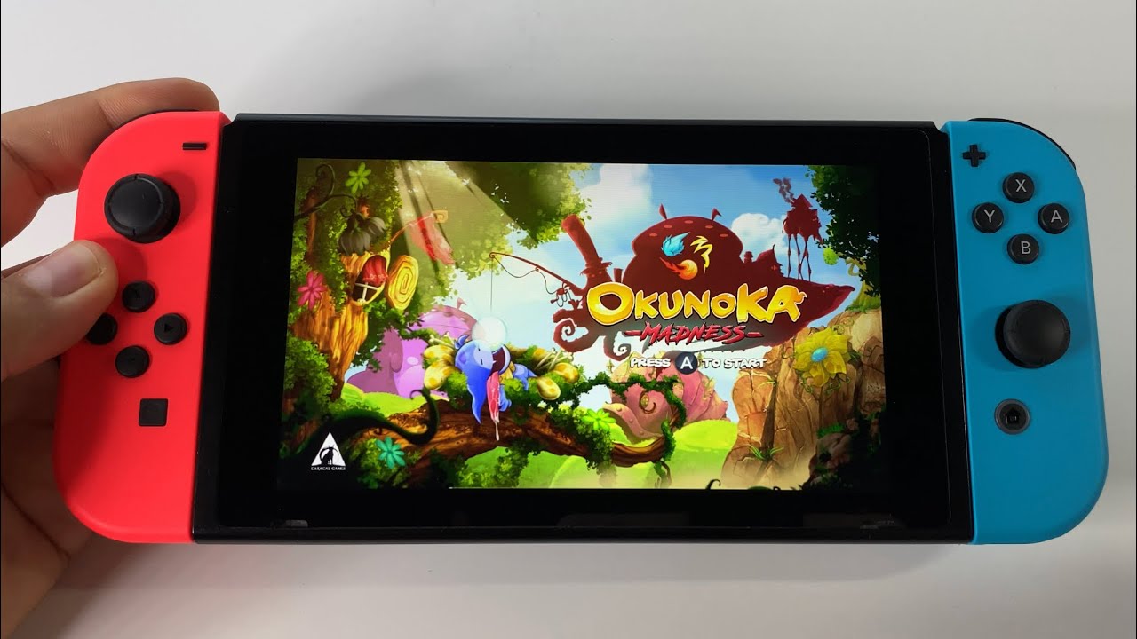 OkunoKA Madness | Nintendo Switch handheld gameplay - YouTube