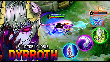 SORRY TO RUBY IN THIS GAME!! | BUILD TOP 1 GLOBAL DYRROTH | MOBILE LEGENDS |@DyrMT