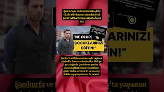Şanlıurfa ve Kahramanmaraş'taki Okul Saldırılarının Ardından Uzak Şehir'in Ozan Akbaba İsyan Etti