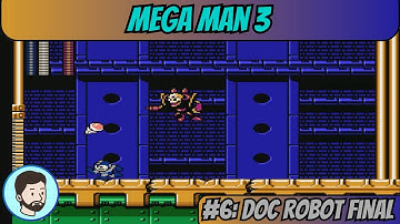 Mega Man 3 (NES) - Part 6: Doc Robot Final