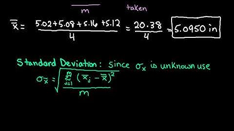 Quality Control Mean and Standard Deviation of Sample Means of Multiple Samples