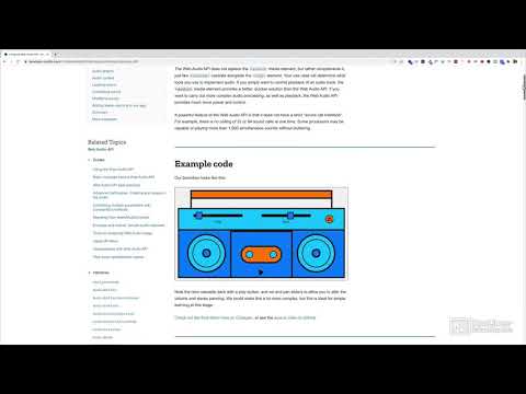 Coding For Musicians 101: Web Audio Explored - Introduction