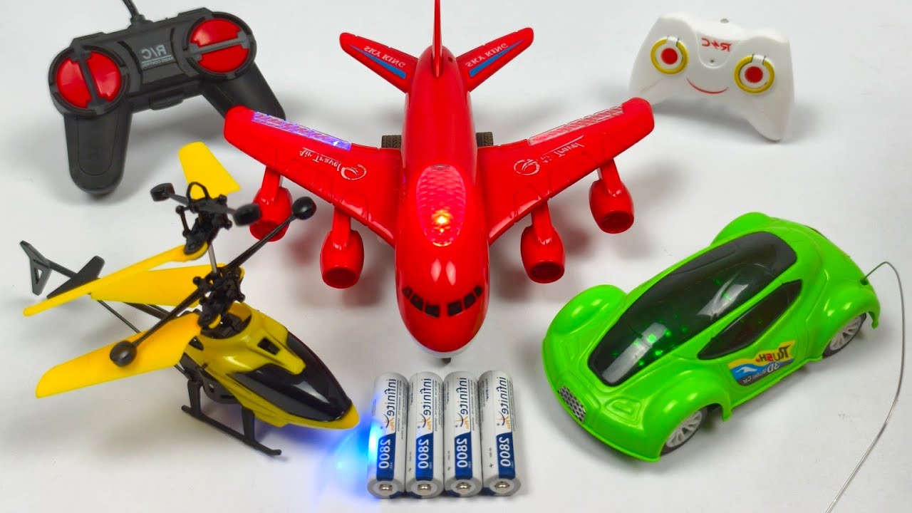 Radio control airbus a380 and remote control racing rc car, helicopter ...