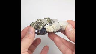 Vidéo: Sphalérite, pyrite, Trepca, Kosovo, 318 grammes