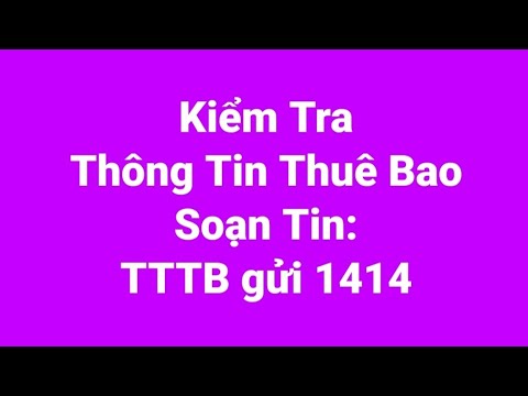 hình ảnh kiểm tra thông tin thuê bao viettel