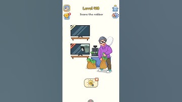 Dop5 level 418(Scare the robber)#dop5#watching#yt#trending#views#708#shorts#viralshorts#gaming#1k#1m