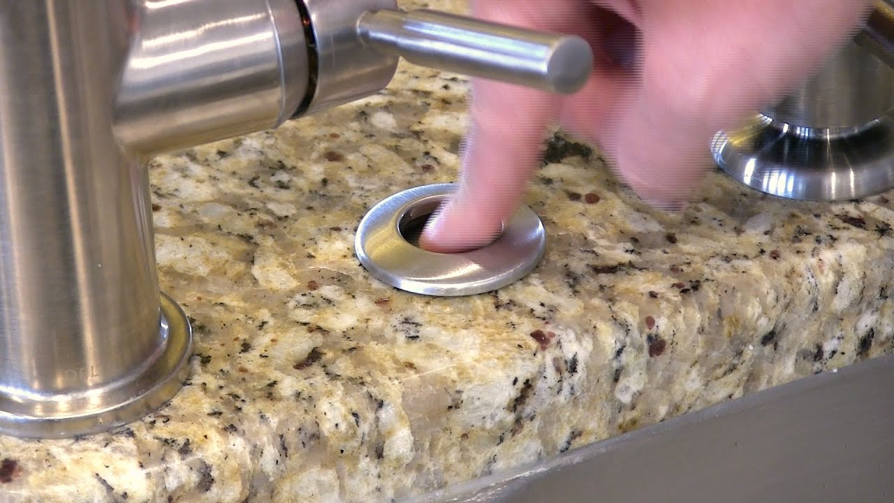 How To Install A Garbage Disposal Button Insinkerator Sinktop